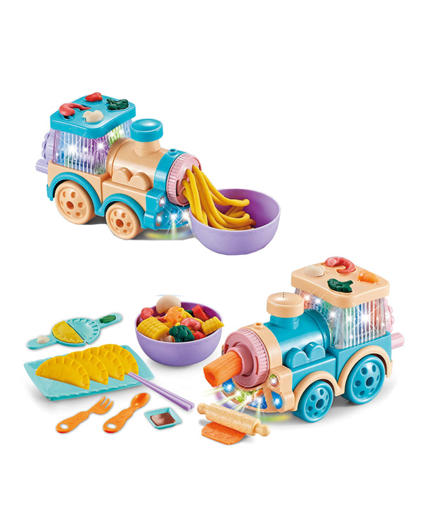 Toy Train Noodle Machine with Light & Music