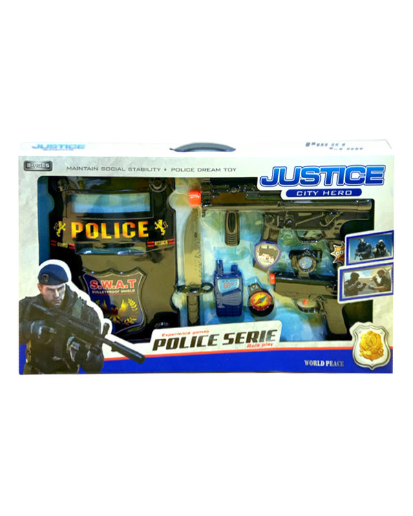 Toy Justice City Hero Police Series Gun