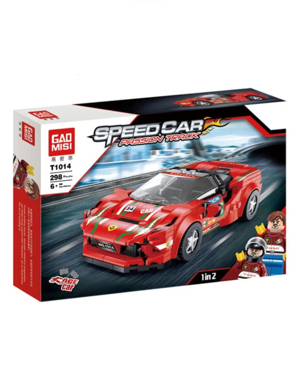 Speed Car Passion Track Building Blocks - 298 Pcs