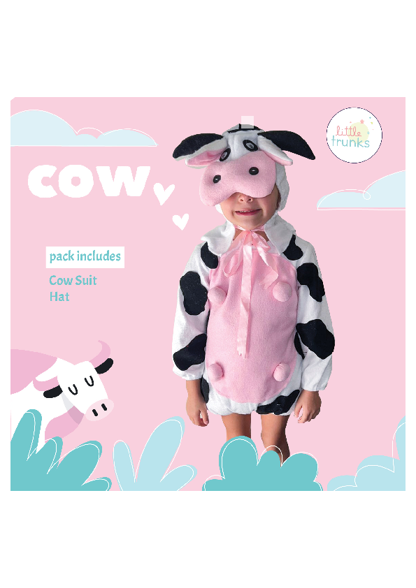 Baby Costume Character Cow Size Xs™