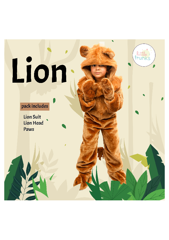 Baby Costume Character Lion Size S™