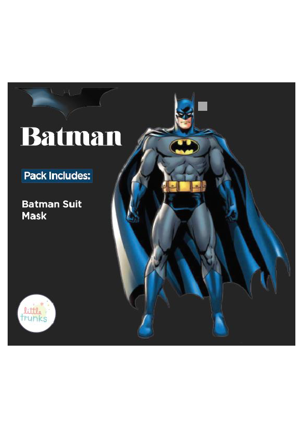 Boys Costume Character Batman Size L™