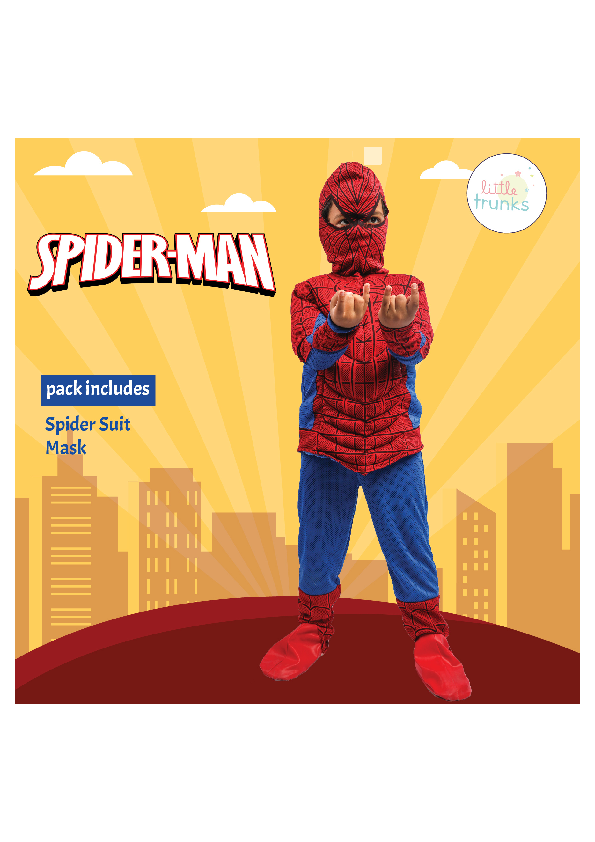 Boys Costume Spiderman Size L™