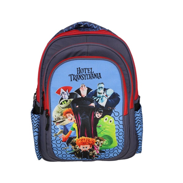 School backpack model 10 Hotel Transylvania gray