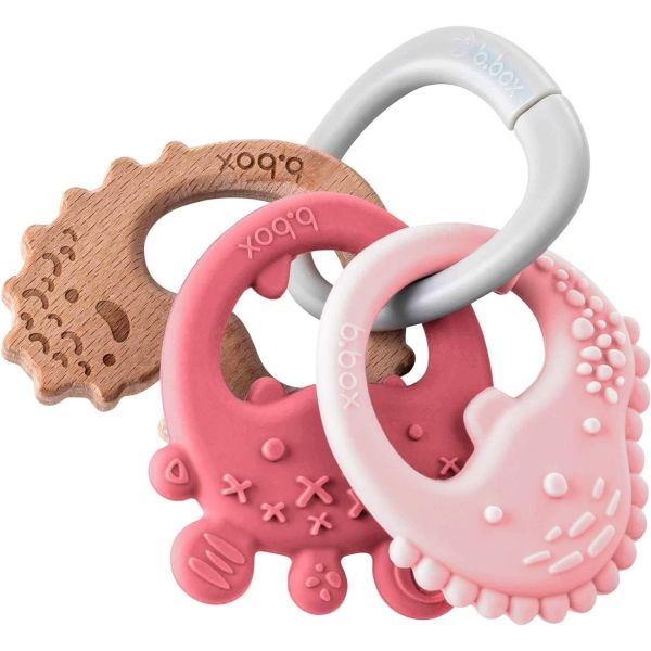 B.Box Trio Teether - Blush