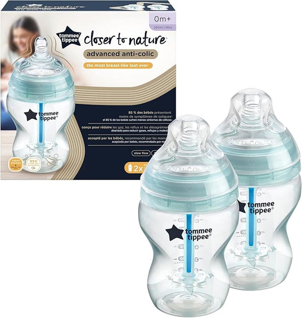 Tommee Tippee Advanced Anti-Colic, 2 X 260 ML (Pack Of 2)