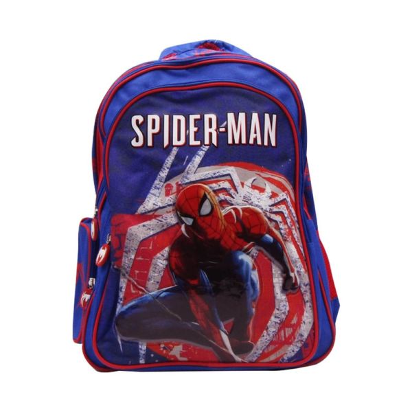 Spiderman 18 Inch Backpack | Blue Red