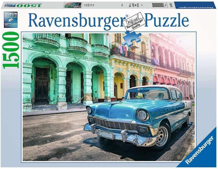 Ravensburger Cars Of Cuba Puzzle - 1500Pcs 