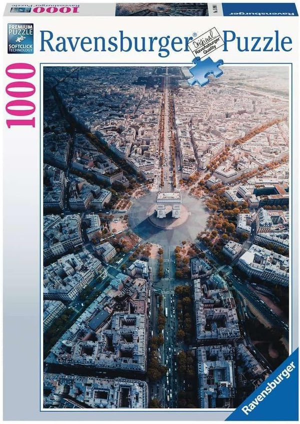 Ravensburger Paris From Above Puzzle - 1000Pcs 