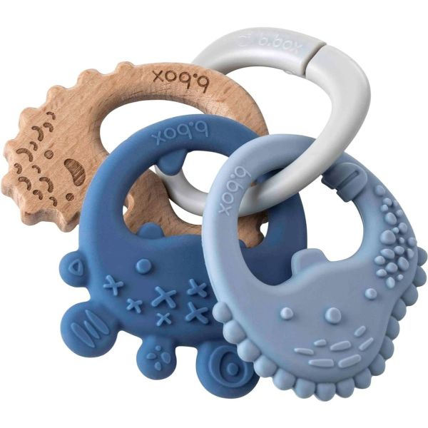 B.Box Trio Teether - Lullaby Blue