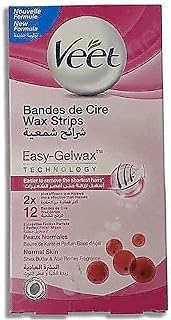 Veet Wax Strips Normal Skin 12Str