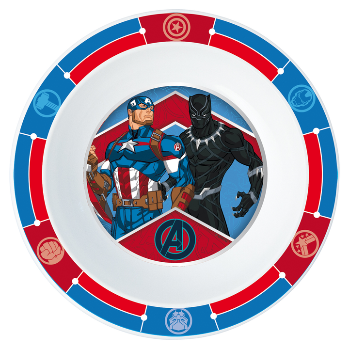 Stor Avengers Kids Microwave-Safe Bowl