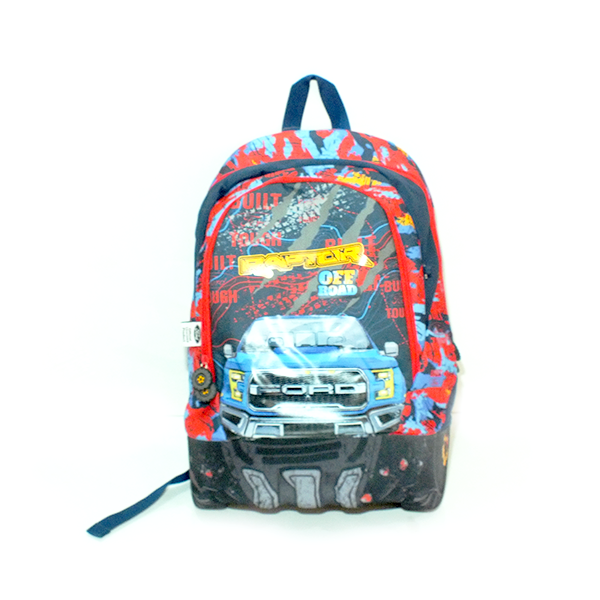 <p>

This Ford Truck Back Bag Size 16 No.FT21-3019 is made in China and made from high quality material. It is suitable for our guys and gals of all ages, from adults, college and professionals. It is perfect for students heading back to school, providing them with a reliable and sturdy bag to hold their studies and other materials. This bag features plenty of pockets and compartments for all your essentials, so you have space for everything you need. There is also an adjustable shoulder strap for carrying 