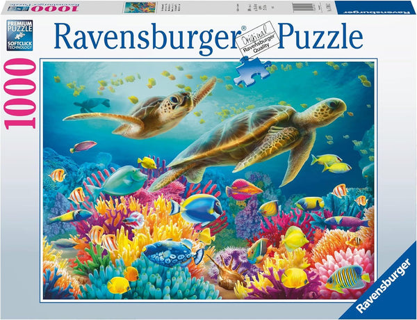 Ravensburger Blue Underwater World Jigsaw Puzzle - 1000 Pcs