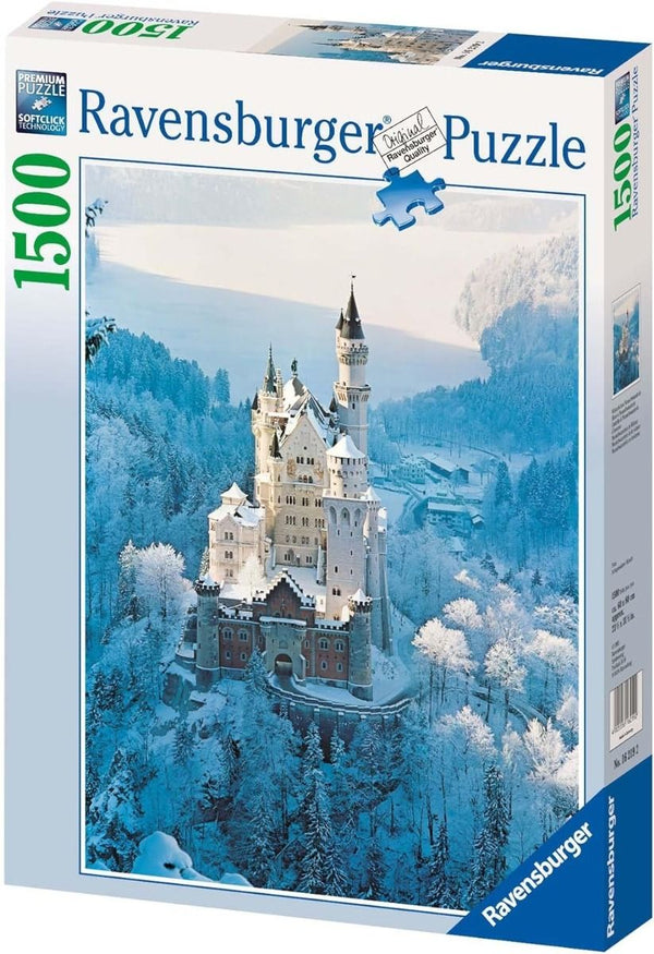 Ravensburger Neuschwanstein Castle In Winter - 1500Pcs 