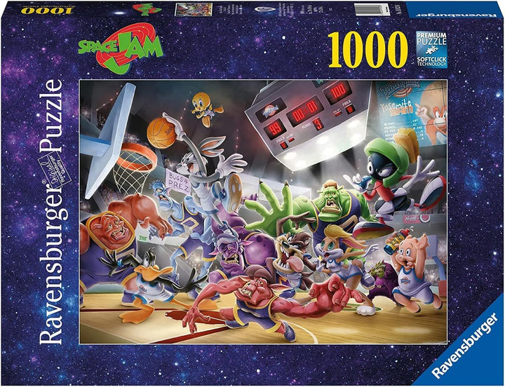 Ravensburger Space Jam Final Dunk Puzzle - 1000 Pcs