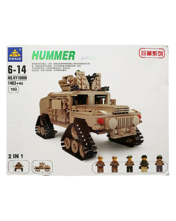 Hummer 2 In 1 Military With 1463 Pieces