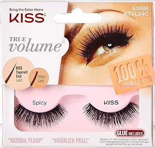 Kiss True Volume False Eyelashes - Spicy