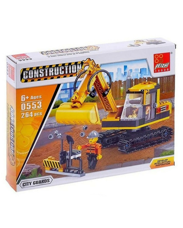 Construction Building Blocks - 264 Pcs