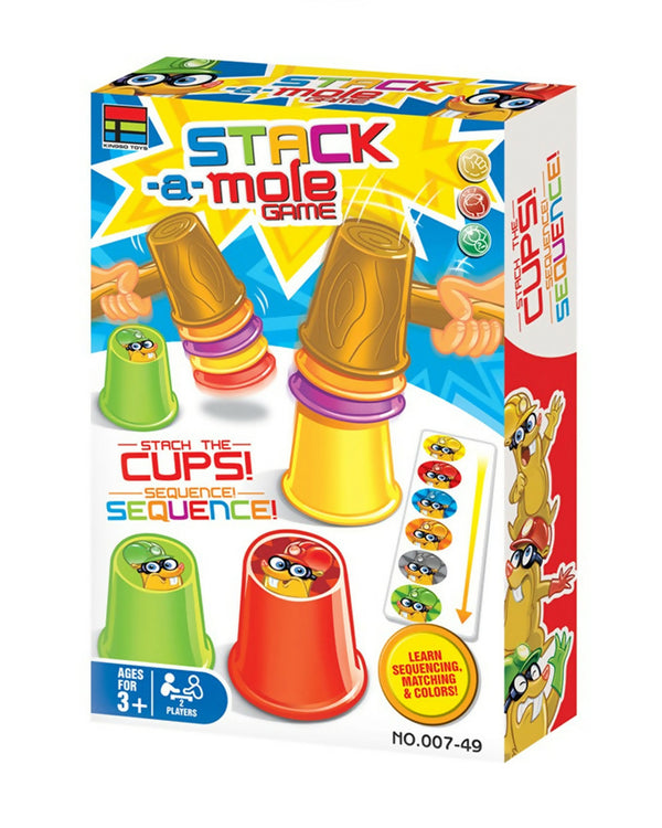 Stack -A- Mole Game For Kids