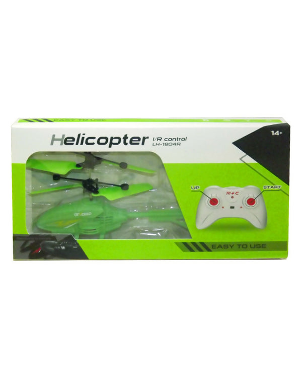 Toy Helicopter Ir Control - Green