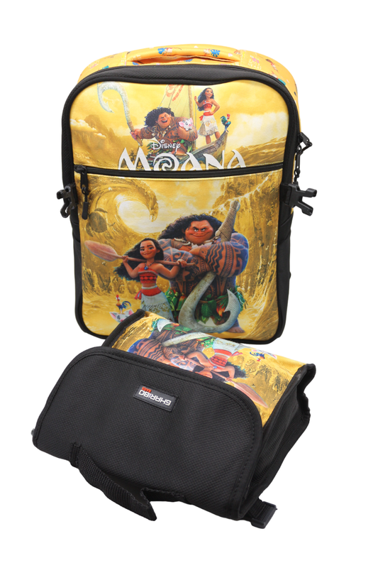 School backpack with lunch bag Size 17 model 33 Moana black