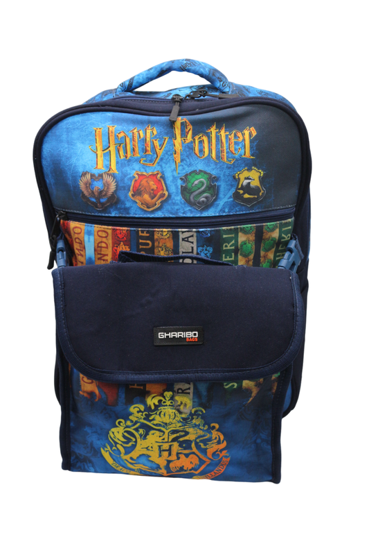 School backpack with lunchbag Size 17 model 33 Harry Poter navy