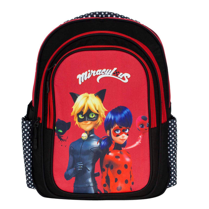 School backpack model 10 miraculous black