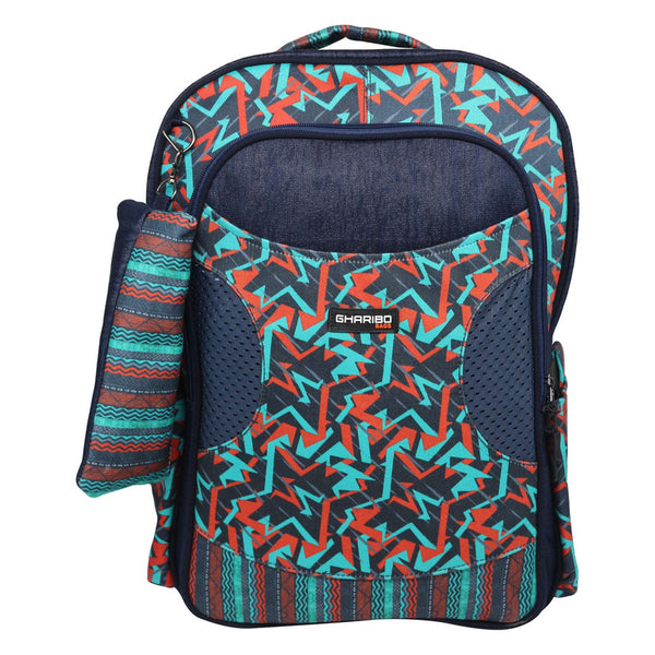 School backpack model 25 Colors blue