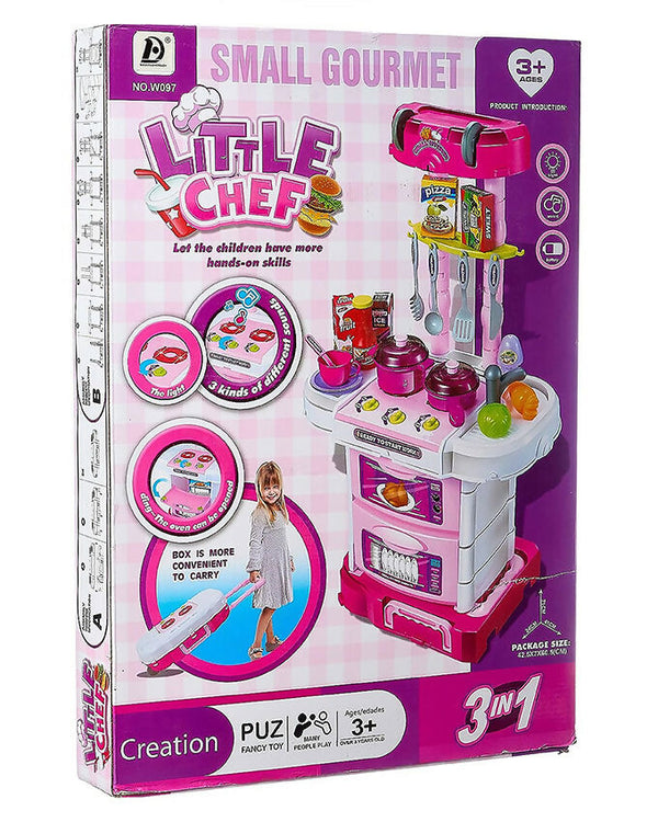 Toy Little Chef Kitchen Set - 43 Pcs