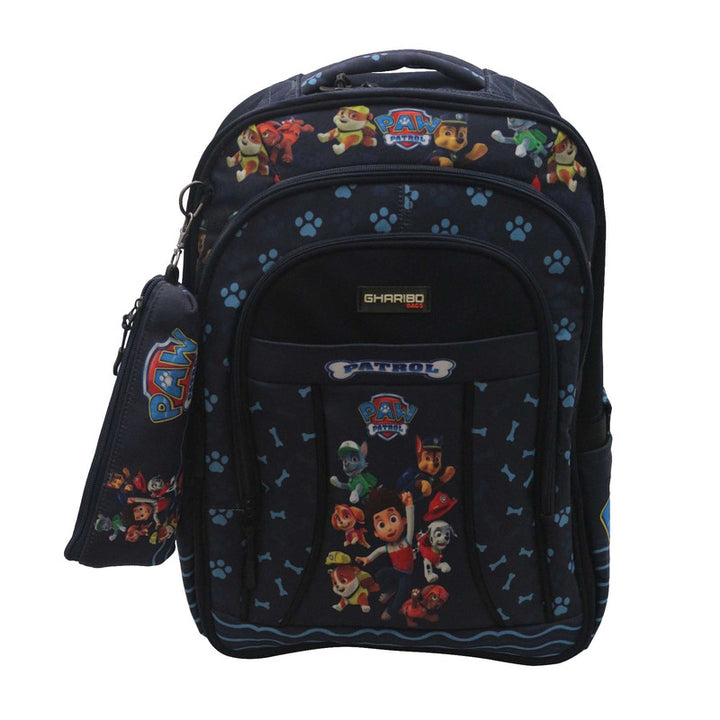 School backpack model 19 Paw Patrol blue