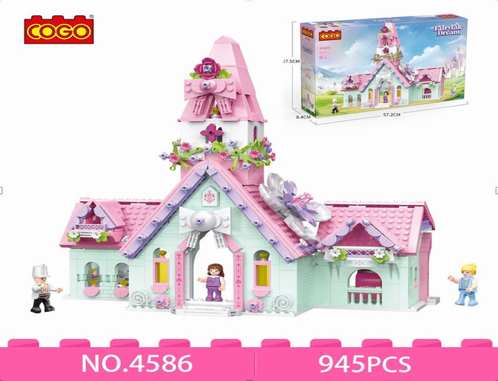 Cogo Fairy Tale Dream 945Pcs Building Blocks