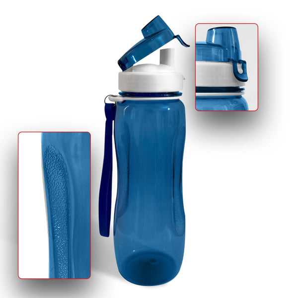 break bottle infinty design 800ml Blue