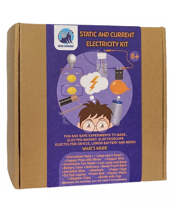 Blue Monkey Static And Current Electricity Kit-Multi Size