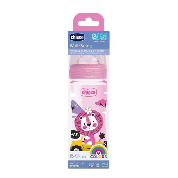 250Ml Feeding Bottle Pink