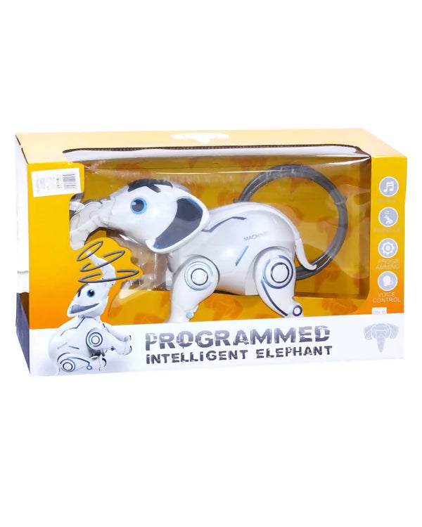 Toy Programmed Intelligent Elephant Robot With Remote Control