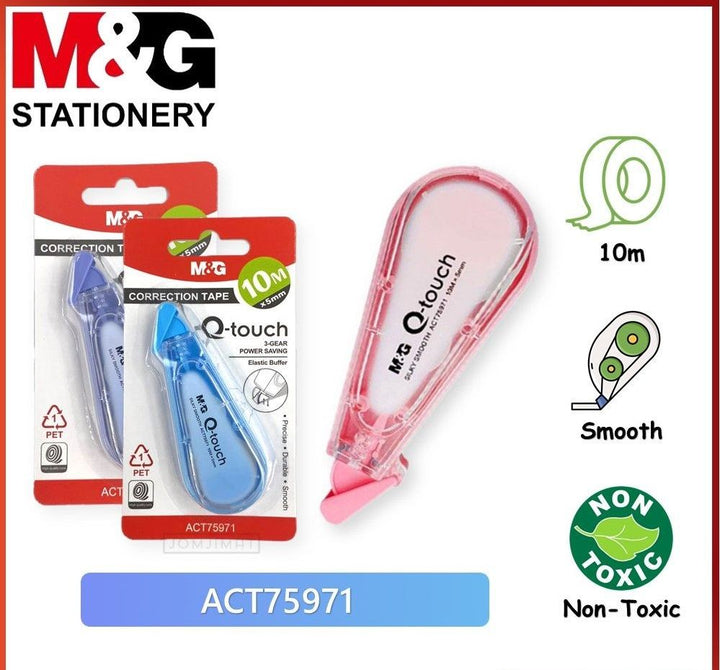 M&G Chenguang Correction Tape Q-Touch 10M X 5Mm  