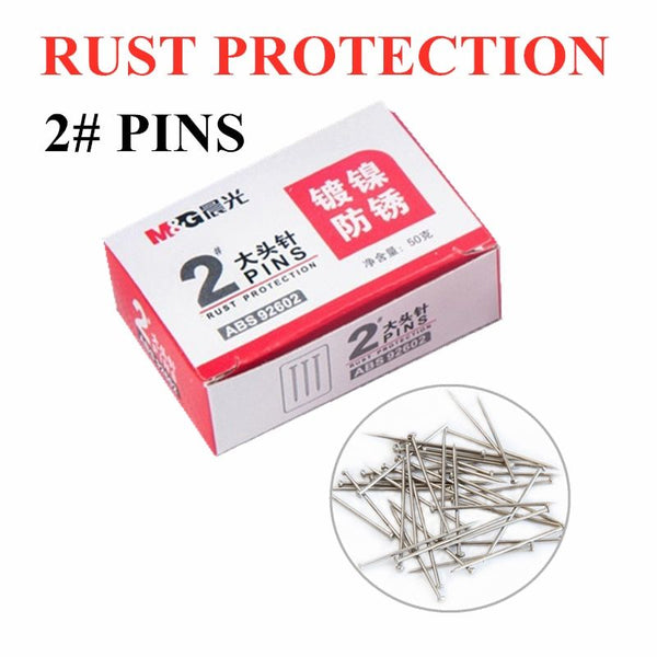 <p>

The M&G Binding Tools Staple Pins Metal Straight Office Silver 50g - No:ABS92602 is a great staple pin for binding documents and other materials together. It is made from high quality materials and is 100% real shooting front. The pin is small and does not take up a lot of space and is easy to use. The pin is hard and the prison nails are light making it easy to use without hurting your fingers. The pin is made from 100% high quality raw materials and the color is pure. This staple pin is great for bin