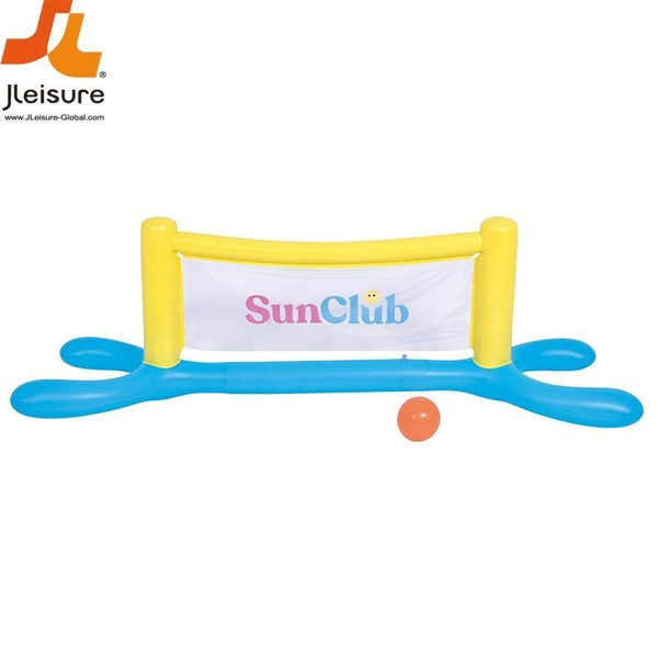 <p>

Introducing the Jilong Sunclub Volley Ball Water Sports Outdoor Inflatable – No:35035! This amazing inflatable is made in China with high-quality materials and offers a special contoured shape for safe and comfortable placement of a child. This inflatable is designed to meet all necessary quality and safety standards, having been granted the CE certificate. It's a vibrant and colorful option that is sure to captivate the youngest children, and has plenty of fun features that make it a great choice for 