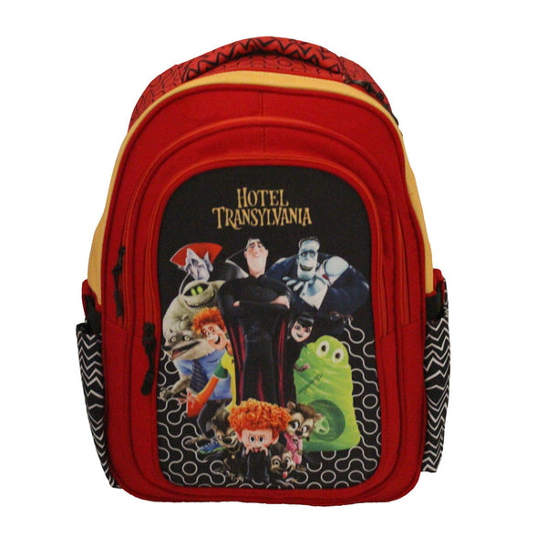 School backpack model 10 Hotel Transylvania red