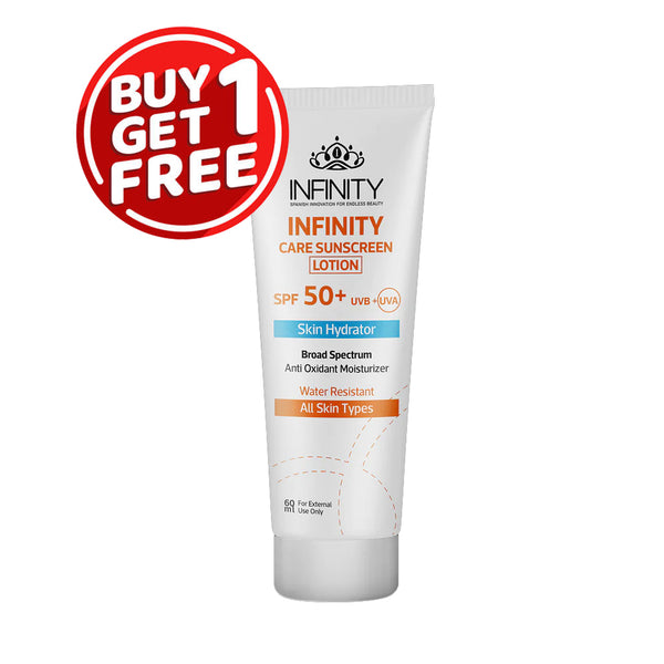 Infinity Sun Screen Lotion Spf 50+ 1+1Free-120Ml