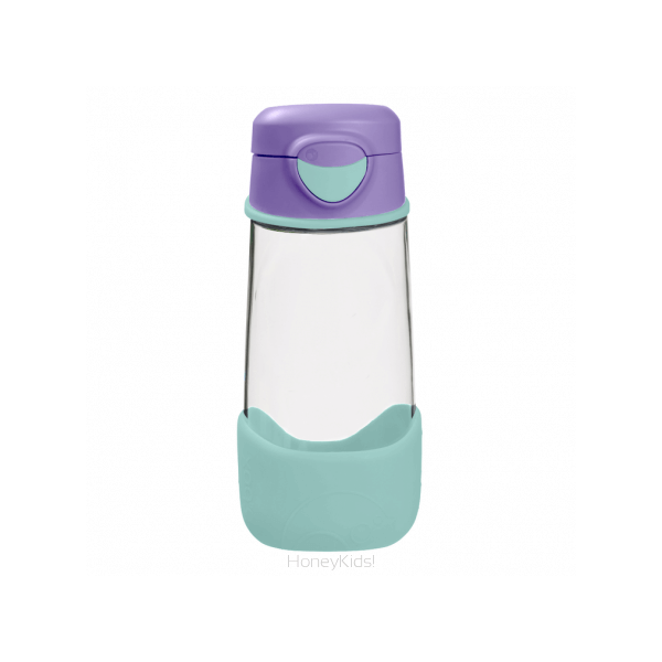 B.Box Sport Spout 600Ml Bottle - Lilac Pop