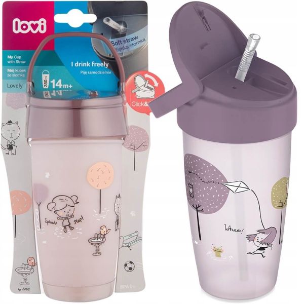 Straw Cup 350Ml | Grey