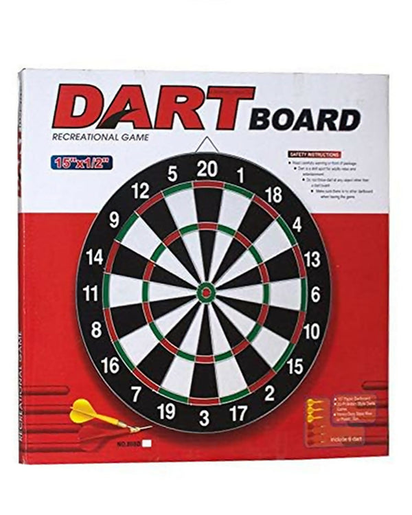 Dart Board For Kids, 15 X 12 Inch