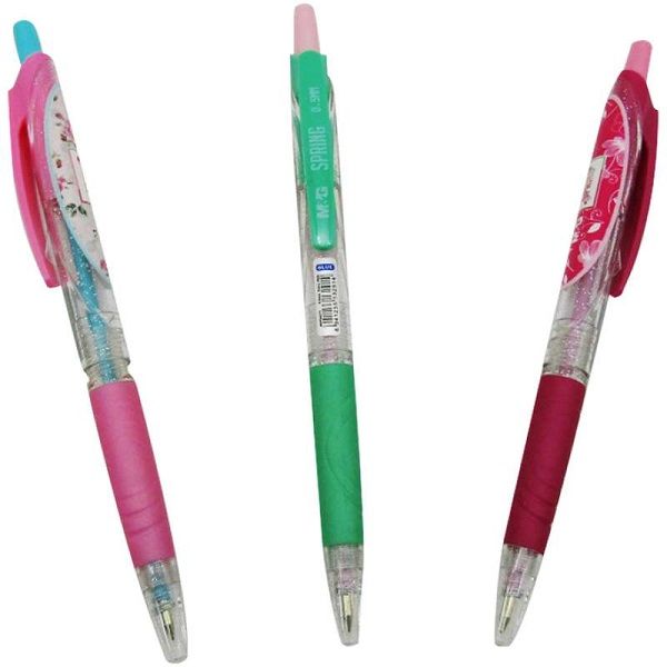 <p>
This M&G Spring Ballpoint Pen 0.5 No: ABP84372 is a perfect pen for office, home and school use. It is made from high quality materials and can be used by both students and adults. The pen has a fancy design and comes with a blue ink that provides a smooth writing experience. The size of the pen is 0.5, perfect for those who prefer smaller writing utensils. It is also very affordable, so you can get a quality pen without breaking the bank. This pen is perfect for anyone who needs a reliable writing tool