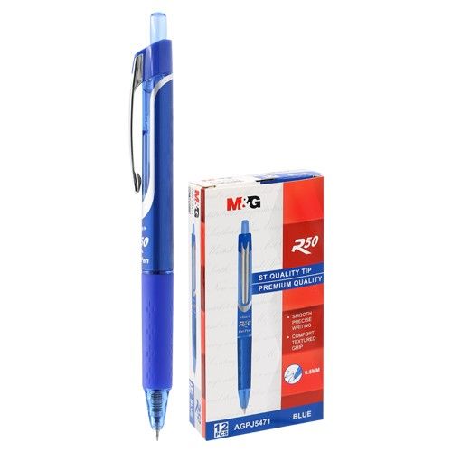 M&G Chenguang Retractable Point Gel Pen R50 0.5 Mm 1Pcs - No.Agpj5471