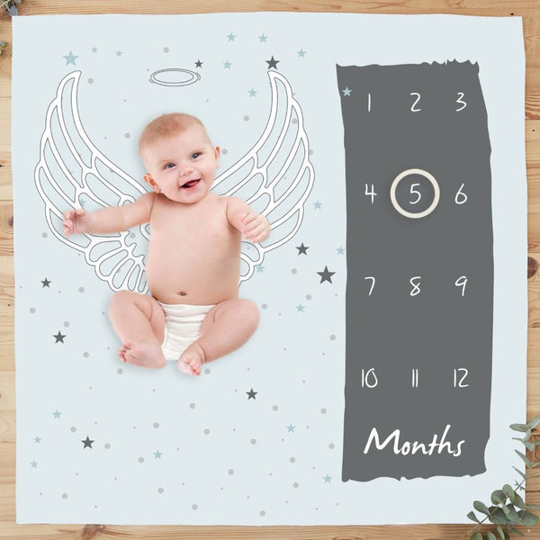 Prince Milestone Mat | Angel