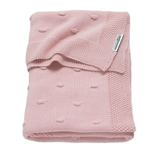 Pink Knitted Blanket