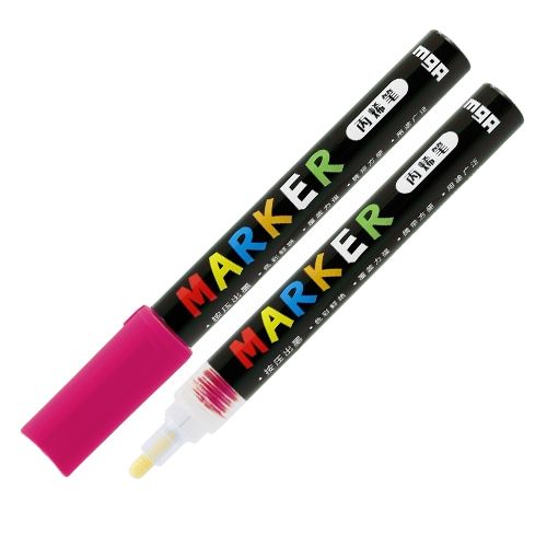 M&G Rose Red Acrylic Marker 2Mm - No.Zpln6570E7