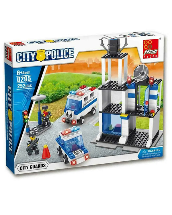 City Police Building Blocks - 252 Pcs